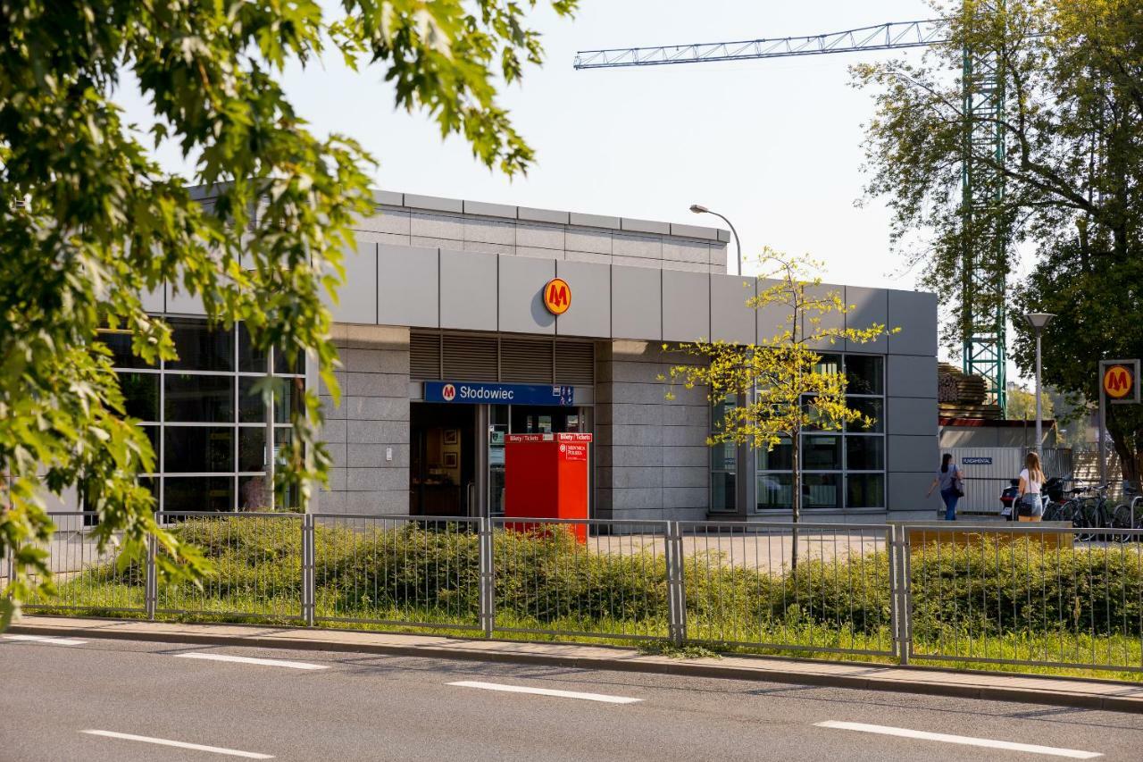 Klimatyczne Studio Metro Slodowiec Βαρσοβία Εξωτερικό φωτογραφία